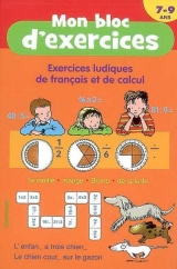 Exercices ludiques de français et de calcul 7-9 ans