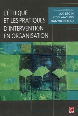 L'éthique et les pratiques d'intervention en organisation