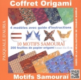 Coffret origami motifs Samouraï