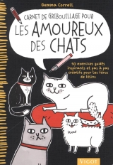 Carnet de gribouillage pour les amoureux des chats