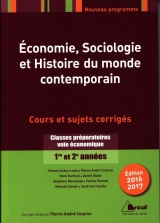 Economie, Sociologie et Histoire du monde contemporain